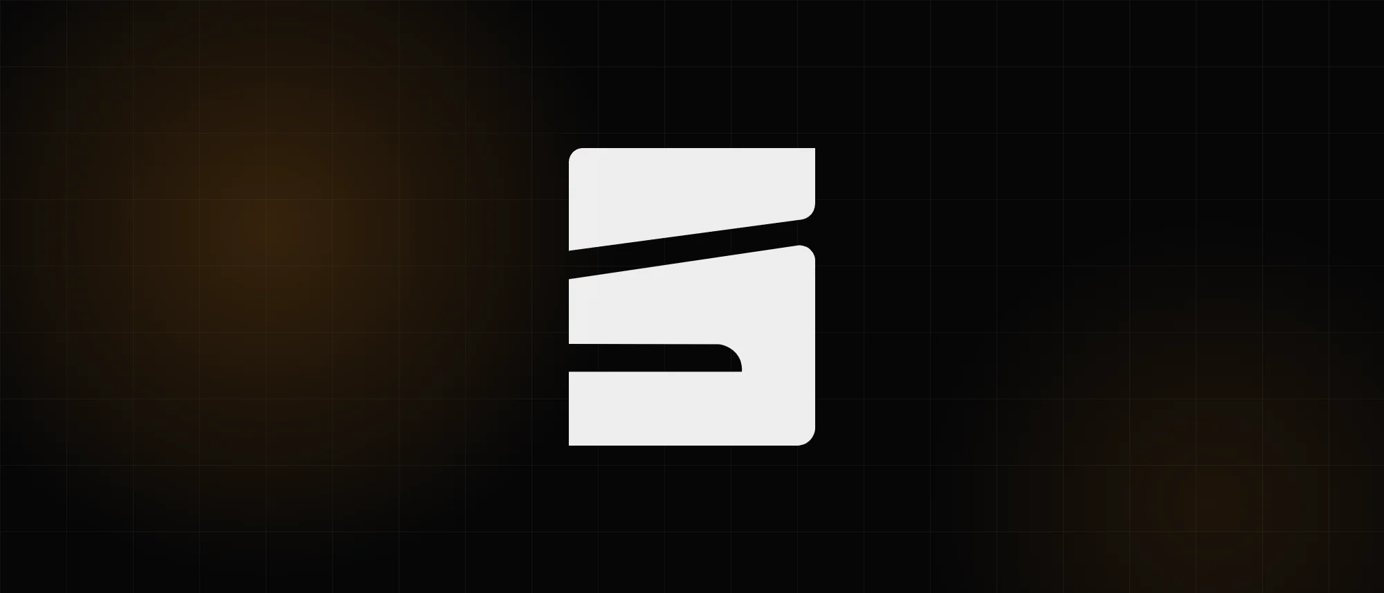 The Sandstone Summit monogram: a letter S cut through by a diagonal stratum.